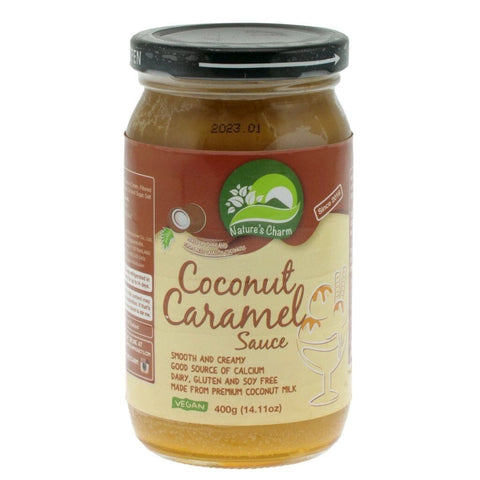 Nature's Charm Coconut Caramel Sauce | 400g - iPantry UAE