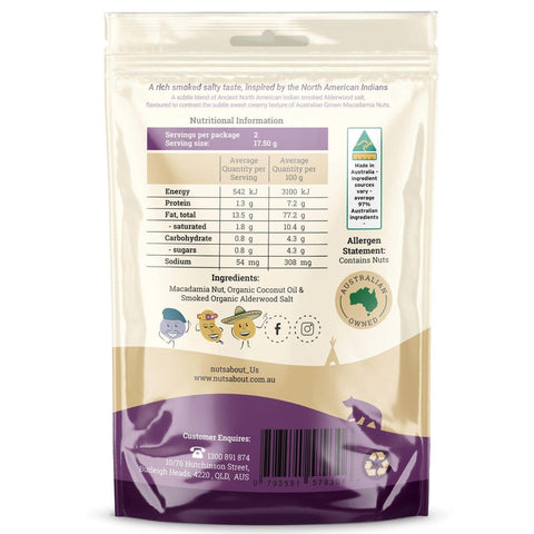Nuts About Canadian Smoked Macadamia Nuts | 35g - iPantry UAE