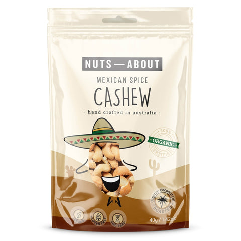 Nuts About Mexican Spice Cashews | 40g - iPantry UAE