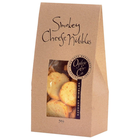 Ogilvie and Co Fine Food Smokey Cheese Nibbles Tents | 50g - iPantry