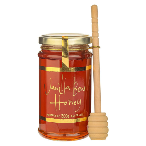 Ogilvie and Co Fine Food Vanilla Bean Honey with Dipper | 300g - iPantry UAE