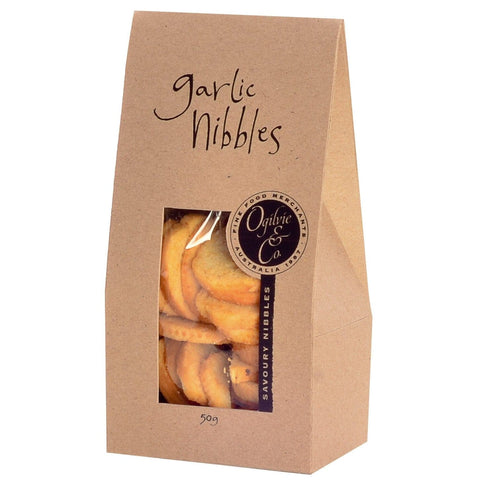 Ogilvie and Co Garlic Nibbles Tents | 50g - iPantry UAE