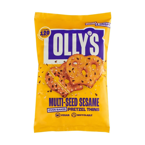 Olly's Multi - Seed Sesame Pretzel Thins | 140g - iPantry UAE