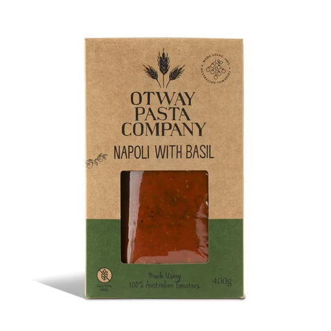 Otway Pasta Company Napoli Sauce with Basil 400g - Otway Pasta Company