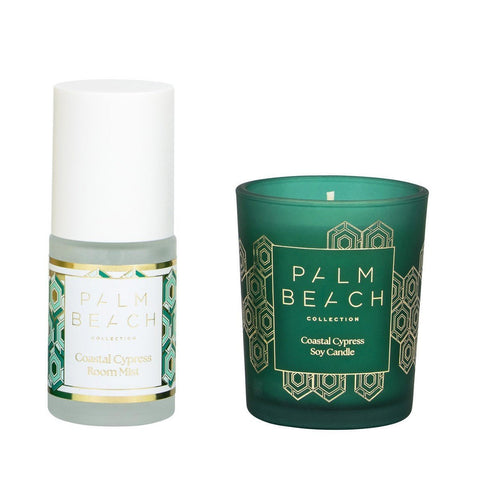 Palm Beach Collection Candle + Room Mist Set - Coastal Cypress - iPantry UAE
