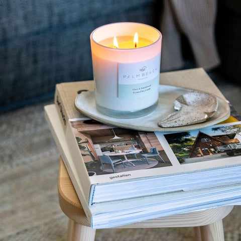 Palm Beach Collection Clove & Sandalwood Standard Candle | 420g - iPantry UAE