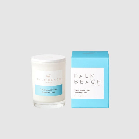 Palm Beach Collection Salted Caramel & Vanilla Mini Candle | 90g - iPantry UAE