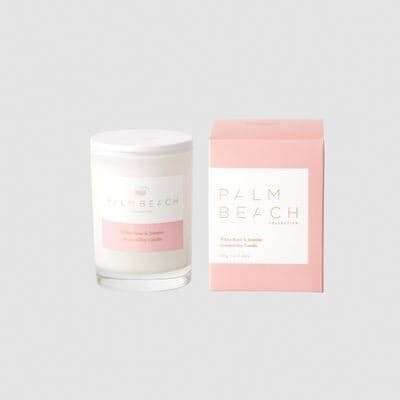 Palm Beach Collection White Rose & Jasmine Mini Candle | 90g - iPantry UAE