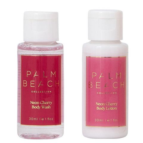 Palm Beach Gingerbread House Travel Duo - Neon Cherry - iPantry