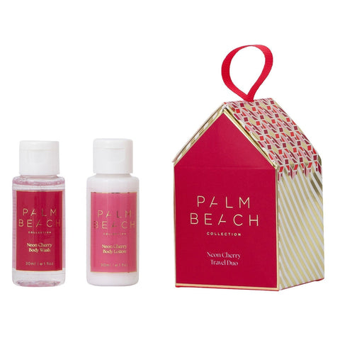 Palm Beach Gingerbread House Travel Duo - Neon Cherry - iPantry