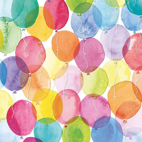 Paperi Aquarell Balloons Luncheon Napkin - iPantry UAE