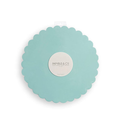 Papyrus 10" Scalloped Cake Board - Pastel Blue - iPantry UAE