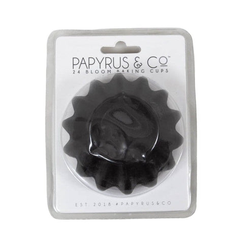 Papyrus Black Bloom Baking Cups 24 Pack - iPantry UAE