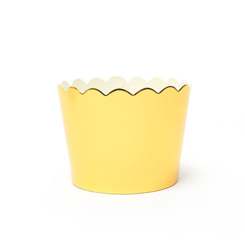 Papyrus Foil Card Baking Cups - Gold 25 Pack - iPantry UAE