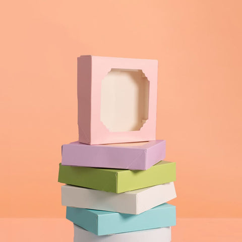 Papyrus Medium Treat Box Mixed Colours 5 Pack - iPantry UAE