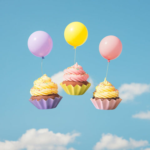 Papyrus Pastel Mix Bloom Baking Cups In Pvc Box 25 Pack - iPantry UAE