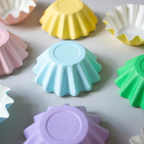 Papyrus Pastel Mix Bloom Baking Cups In Pvc Box 25 Pack - iPantry UAE