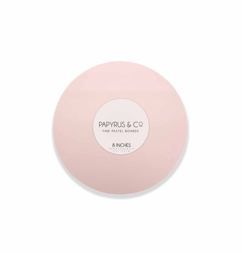 Papyrus Pastel Pink 8" Round Masonite Cake Board - iPantry UAE