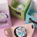 Papyrus Scalloped Single Cupcake Box Mixed 6 Pack - iPantry UAE