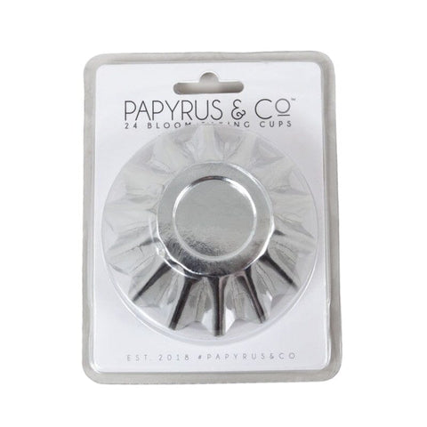 Papyrus Silver Bloom Baking Cups 24 Pack - iPantry UAE