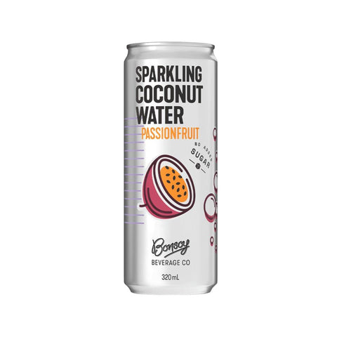 Passionfruit Sparkling Coconut Water - Bonsoy