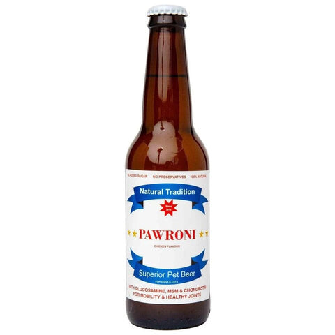 Pawroni Dog & Cat Beer - Bottle-Indulgence-L'Barkery-iPantry-australia