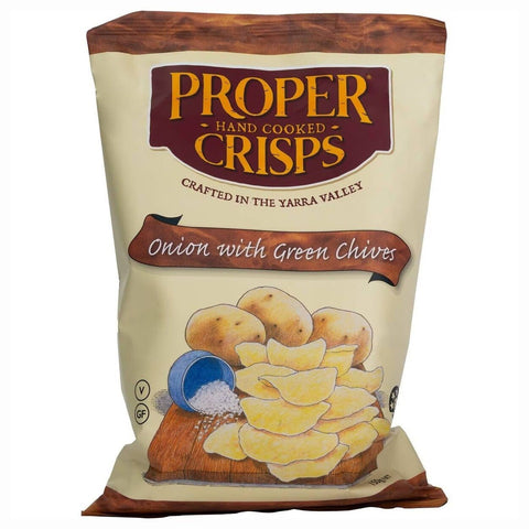 Proper Crisps Onion & Chives 150g - iPantry UAE