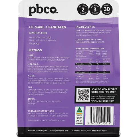 Protein Bread Co Protein Pancakes Mix Plant Protein | 300g - iPantry