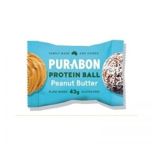 Purabon Protein Ball Peanut Butter | 43g - iPantry UAE