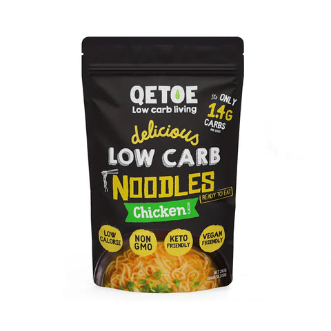 QETOE Low Carb Chicken Noodles | 250g - iPantry UAE