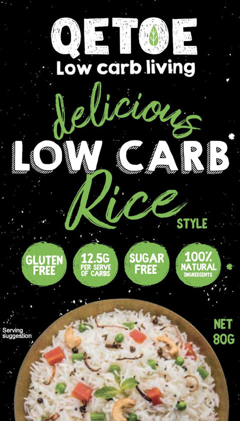 QETOE Low Carb Rice | 80g - iPantry