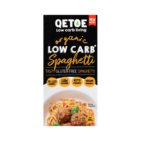 QETOE Organic Low Carb Spaghetti | 200g - iPantry UAE