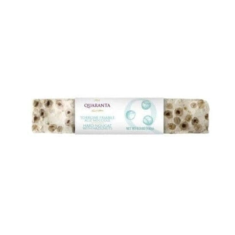 Quaranta Hazelnut Hard Nougat Bar | 180g - iPantry UAE