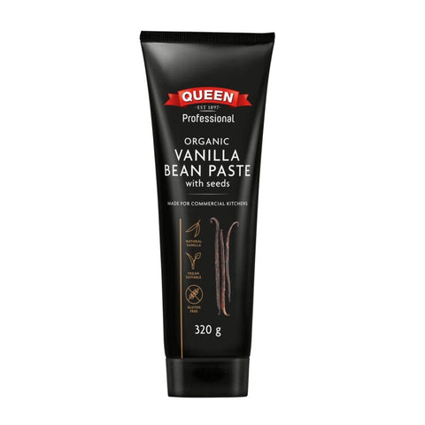 Queen Organic Vanilla Bean Paste (Tube) | 320g - iPantry UAE