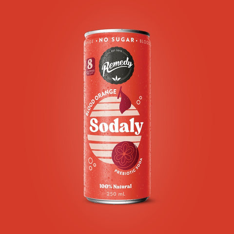 Remedy Blood Orange Sodaly 4 Pack | 250mL - iPantry