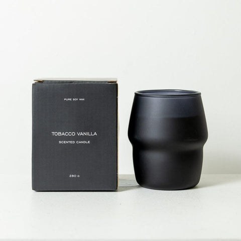 Sage and Copper Tobacco Vanilla Candle Black - iPantry UAE