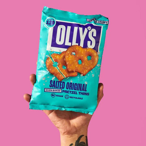 Salted Original Pretzel Thins - Olly's