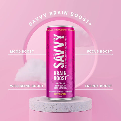 Savvy Brain Boost Mixed Berry | 330mL - iPantry