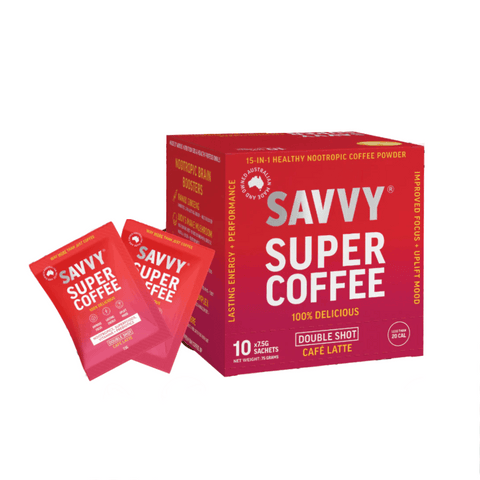 Savvy Brain boosting coffee sachets 10 Pack | 7.5g - iPantry UAE