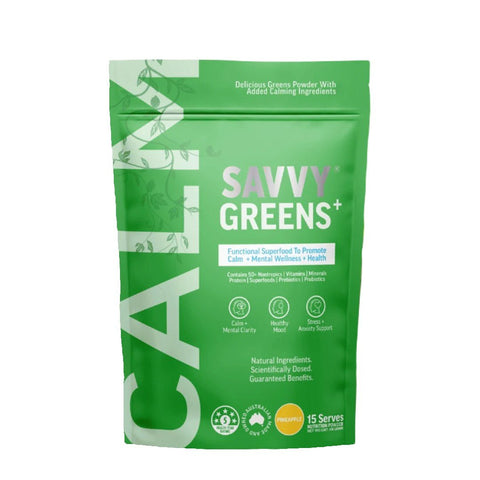 Savvy Nootropic GREENS+ CALM | 100g - iPantry