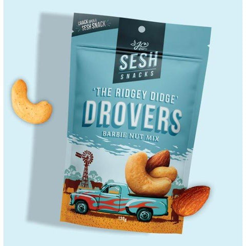 Sesh Snacks Drovers Barbie Nut Mix | 130g - iPantry UAE