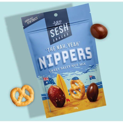 Sesh Snacks Nippers Sweet Salty Nut Mix | 130g - iPantry UAE