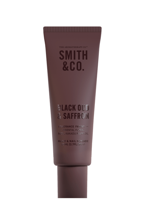 Smith & Co Hand and Nail Pomade 80ml Black Oud & Saffron - iPantry UAE