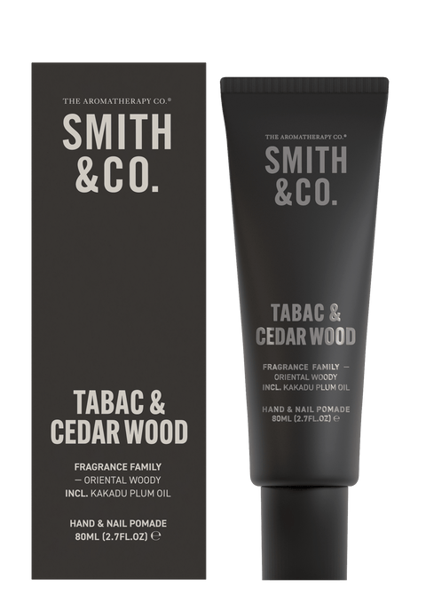 Smith & Co Hand and Nail Pomade 80ml Tabac & Cedarwood - iPantry UAE