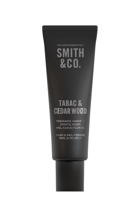 Smith & Co Hand and Nail Pomade 80ml Tabac & Cedarwood - iPantry UAE