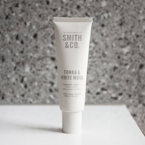 Smith & Co Hand and Nail Pomade 80ml Tonka & White Musk - iPantry UAE
