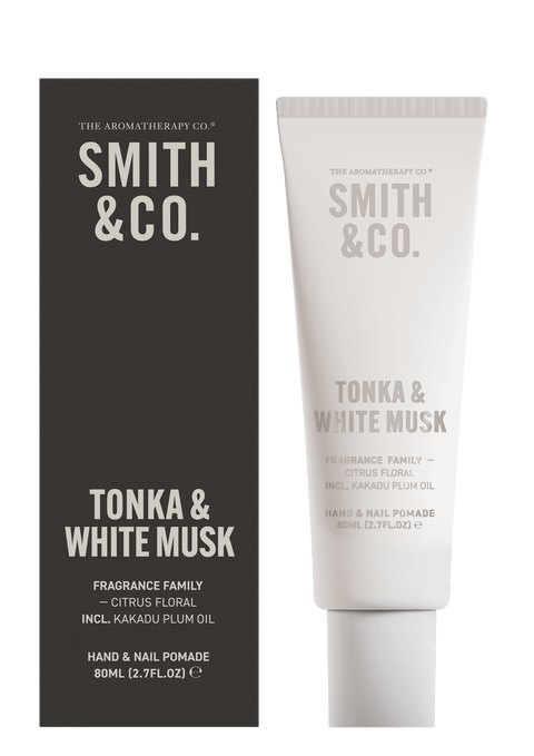 Smith & Co Hand and Nail Pomade 80ml Tonka & White Musk - iPantry UAE