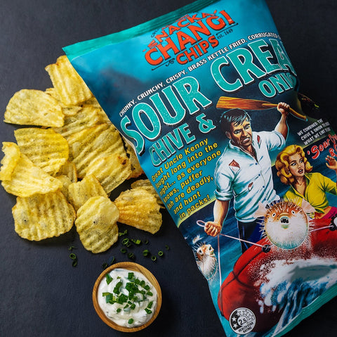 SnackaChangi Sour Cream, Chives & Onion |150g - iPantry