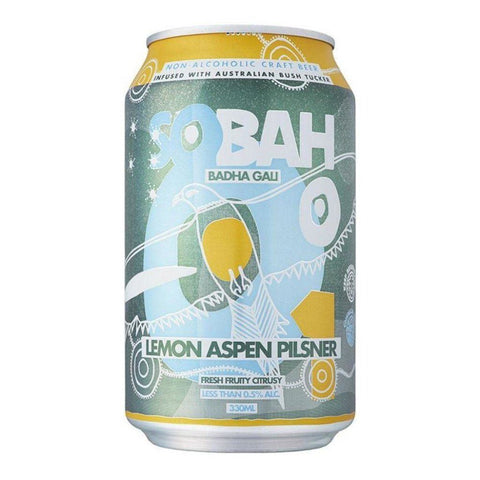 Sobah Non - Alcoholic Lemon Aspen Pilsner 4 Pack | 330mL - iPantry UAE