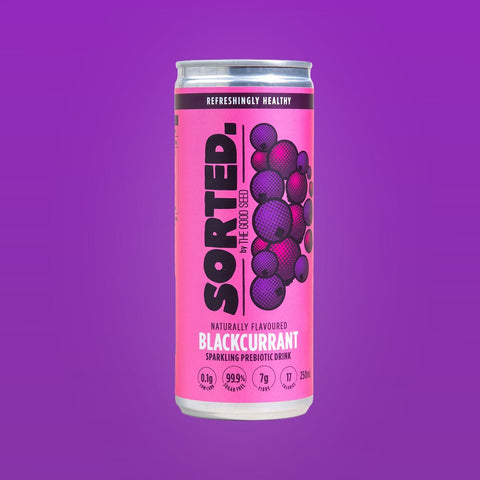 Sorted Prebiotic Sparkling - Blackcurrant | 250mL - iPantry